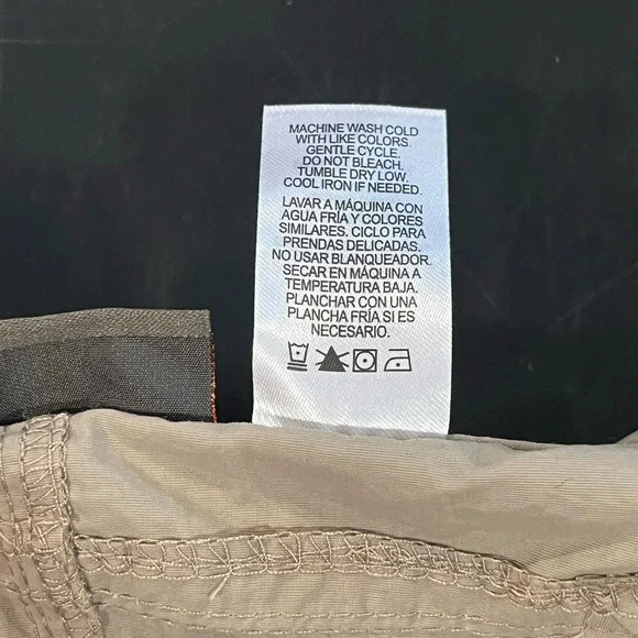 NWT Northwest Territory Packable Nylon Belted Khaki Cargo Shorts Mens 2XL - Picture 8 of 11